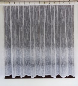 Mg Függöny jacquard 4565 Fehér 300x160 kész szalaggal