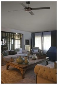 FARO 33724 - Mennyezeti ventilátor POLEA á. 132 cm + távirányítás