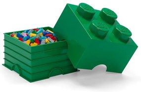Zöld négyszögletes tárolódoboz - LEGO®
