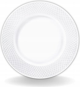 Desszerttányér kicsi Fehér porcelán tányér Lapos 20 cm Wilmax
