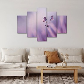 Kép - Lila pillangók (150x105 cm)