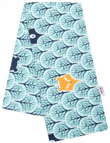 Flanel pelenka nyomtatott mintával New Baby erdei állatkák