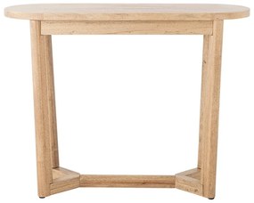 Natúr színű kaucsukfa konzolasztal 35x100 cm Serrone – Bloomingville