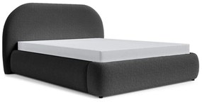 FranciaĂĄgy 160 cm Olivo P (ĂĄgyrĂĄccsal) (tĂĄrolĂłhellyel) (sötĂ©tszĂŒrke + fekete). AkciĂł -15%. 1100419