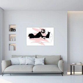 Kép - Fashion lady (90x60 cm)