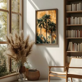 AI119 keretezett MDF falikép, 50 x 70 cm