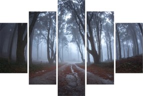 Kép - Egy esős napon (150x105 cm)