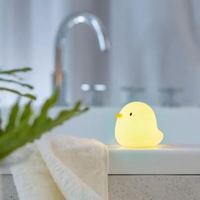 MegaLight - LED RGB Újratölthető gyermek érintős fürdőkád lámpa SWIMMY DUCK LED/5V