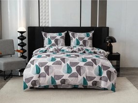 Mikroszálas ágynemű PULINA szürke Ágyneműhuzat mérete: 2 db 70 x 80 cm | 160 x 200 cm