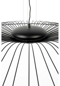 Fekete LED szabályozható függőlámpa ø 90 cm Spider – Zuiver