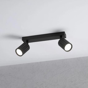 Brilagi - CRISPINA irányítható spotlámpa 2xGU10/10W/230V fekete