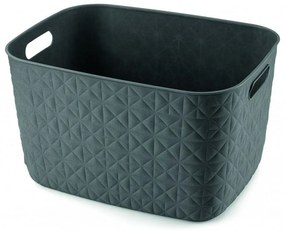 Curver Softex L tárolókosár, sötétszürke , L