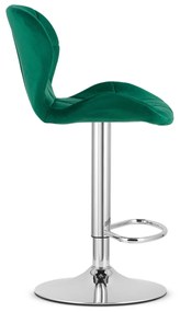 Zöld bárszék WEST VELVET