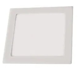 Greenlux LED-es mennyezeti lámpa Ezüst SMD/18W meleg fehér négyzetes GXDW085