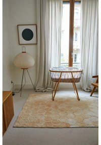 Okkersárga mosható kézi szövésű pamut szőnyeg 140x200 cm Sweet Honey – Lorena Canals