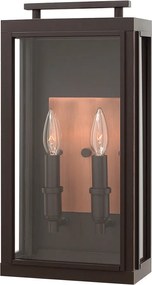 Quintiesse SUTCLIFFE QN-SUTCLIFFE-M-OZ Fali lámpa 2x60W/E14 IP44