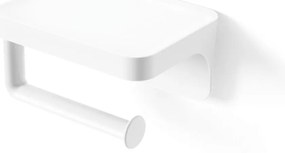 Fehér öntapadós újrahasznosított műanyag WC-papír tartó Flex Adhesive – Umbra