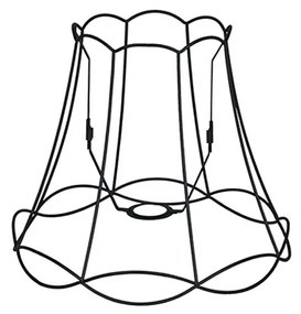 Fém lámpabúra fekete 30/26 - Granny Frame