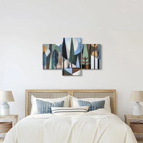 Kép - Természetes geometriai absztrakció II. (90x60 cm)
