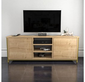 TV asztal Otosello (arany + tölgy). 1107350