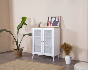 Calvin - White, Oak