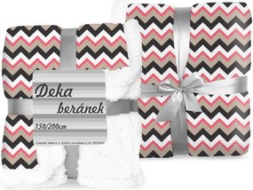 Takaró Bárány 150x200 Színes hullámok