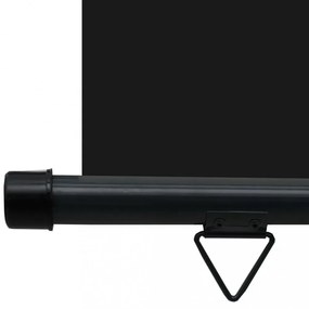 fekete erkély oldalnapellenző 85 x 250 cm