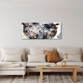 Kép - pezsgő a jégben (120x50 cm)