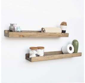 Asir KÉSZLET 2x Fali polc 8x60 cm fenyő 792EVL1783