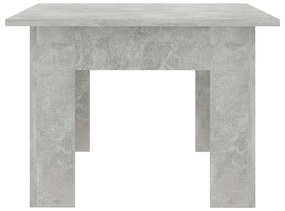 Betonszürke szerelt fa dohányzóasztal 100 x 60 x 42 cm