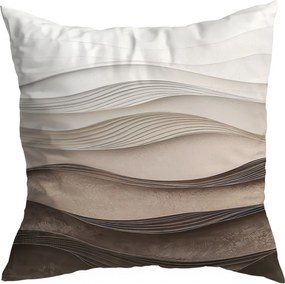 Díszpárnahuzat 40X40 CM Bézs Díszpárnahuzat Boglárka Mintás 0563