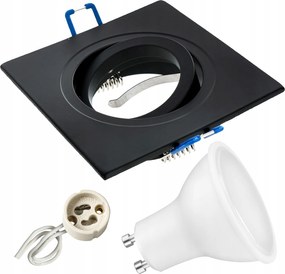 Mozgatható halogén lámpatest szett GU10 Led 12W