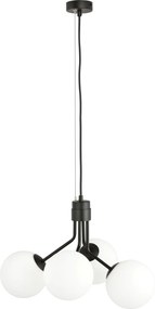 Emibig modern skandináv függeszték nova fehér fekete emi1138/4