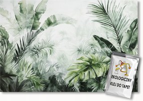 Fotótapéta Flizelina Természet Növények Dzsungel Levelek 200x140 ragasztó