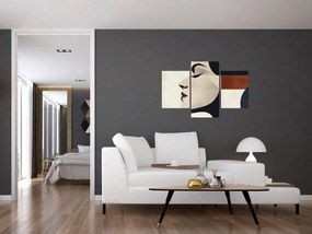 Kép - Nő profilból (90x60 cm)
