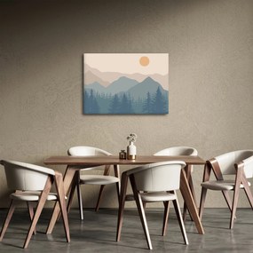 Kép - Türkiz hegység N⁰1 (70x50 cm)