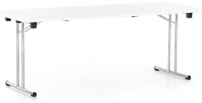 Összecsukható asztal 200 x 80 cm, fehér
