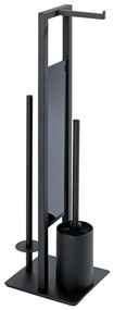 WENKO 23708100 - RIVALTA WC-kefe 18x70 cm fekete
