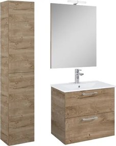Ceramia Lea Fürdőszoba bútor szett mosdóval tölgy KSETLEA60D