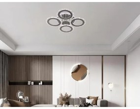 LED Dimmelhető felületre szerelhető csillár LED/55W/230V 3000-6500K + távirányító