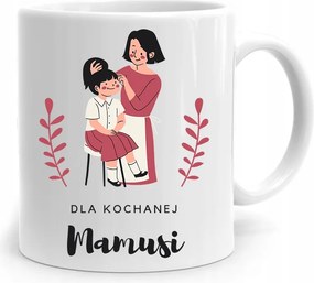 Ajándék Bögre Anyukáknak A Szeretett Anyukának fényképes nyomtatással