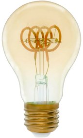 Avide LED Soft Filament Globe körte fényforrás, 4,5W E27 360° 2700K, 400 lm