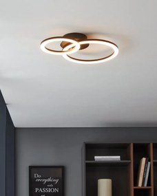EGLO 900322 PARRAPOS-Z Modern LED Mennyezeti Lámpa Fehér, Fekete LED IP20
