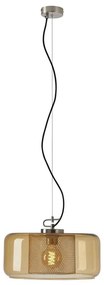 Briloner 4018-017 - Csillár zsinóron SEVENTIES 1xE27/40W/230V arany