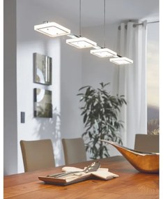 Eglo 94244 - LED függeszték CARTAMA 4xLED/4,5W/230V