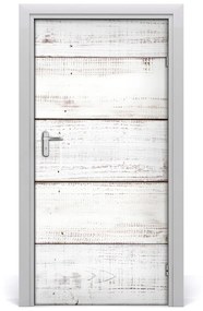 Ajtóposzter öntapadós fából készült fal 75x205 cm