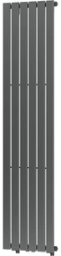 Mexen Boston dekoratív radiátor 1800 x 452 mm, 888 W, antracit - W213-1800-452-00-66