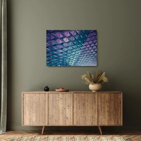 Kép-szín struktúra (üvegen) (70x50 cm)