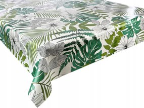 Cerata méteráru Abrosz Cerata méret Zöld levelek Virágok 280x140 cm