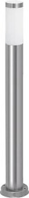 RÁBALUX 8264 INOX TORCH Modern Kültéri Állólámpa Szatin Króm E27 IP44